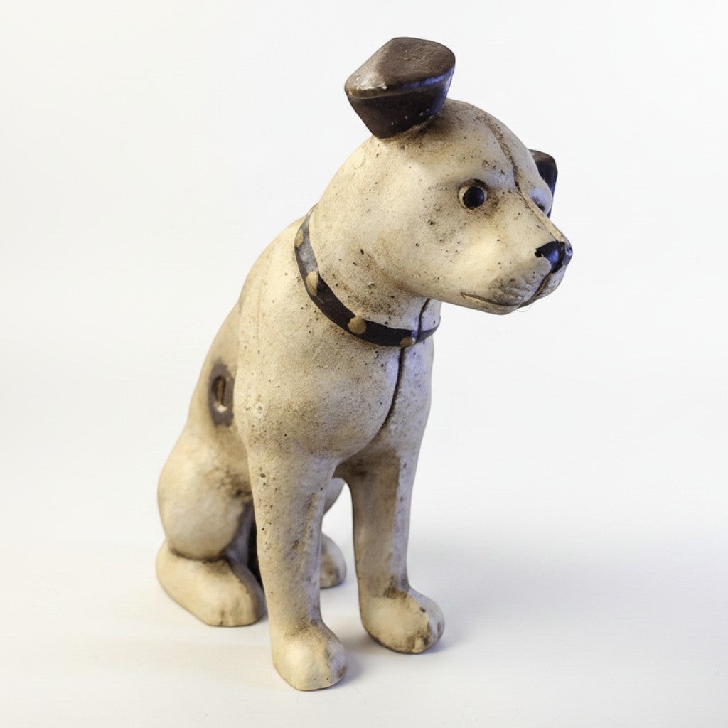 RCA Victor Nipper Dog Cast Iron Coin Bank
