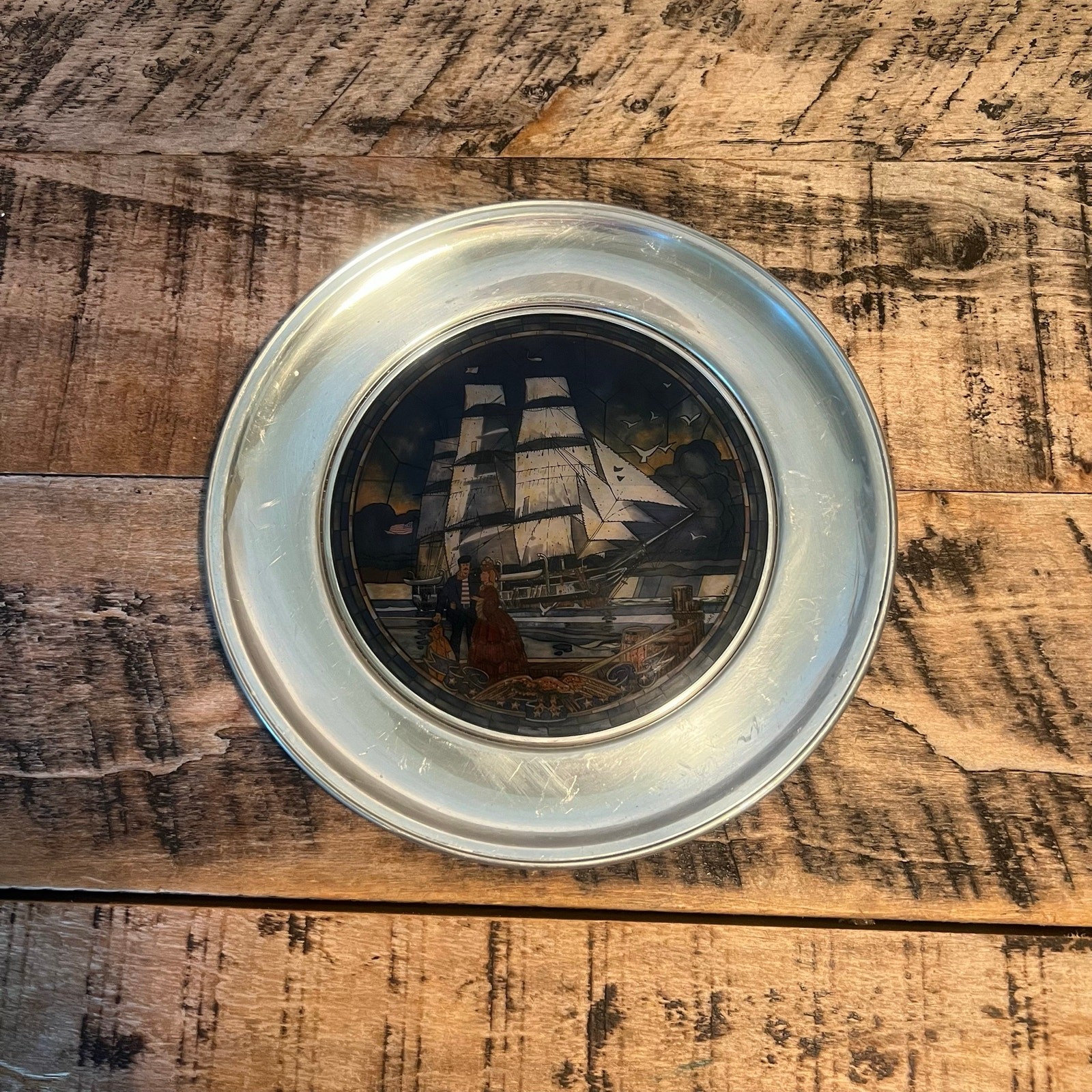 Vintage 1976 Danbury Mint The Tall Ships A Salute to America  READ