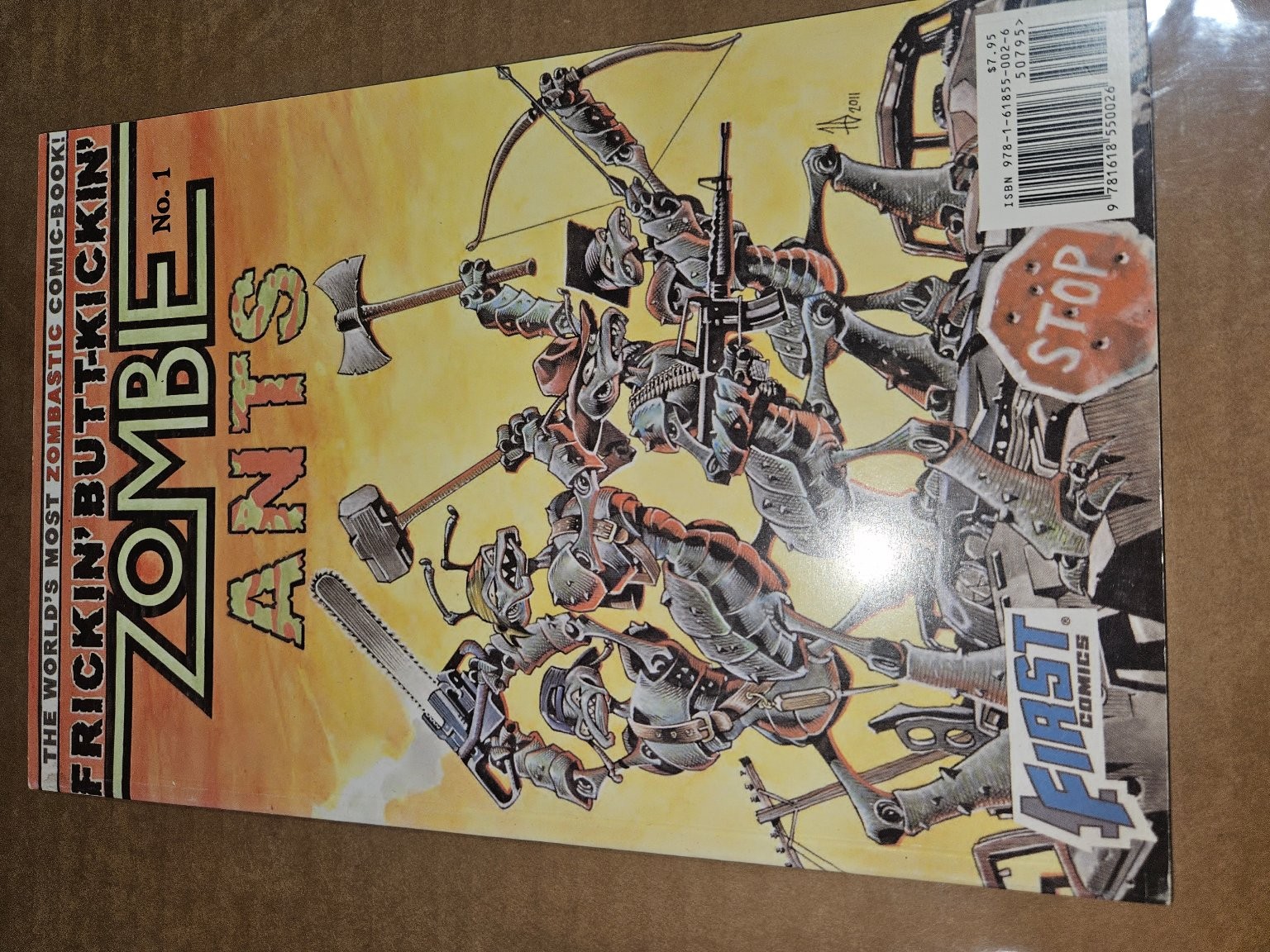 Frickin\' Butt-Kickin\' Zombie Ants #1 First Comics Steve Stern 2011