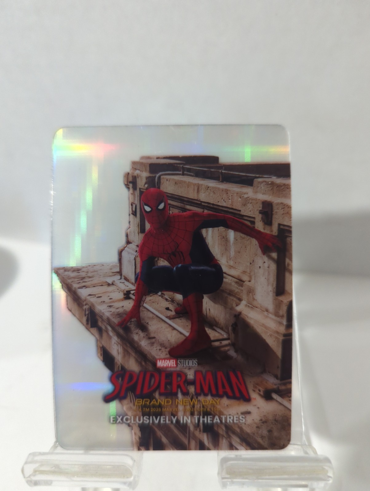 Spider-Man: Brand New Day promo card Spider-Man: Brand New Day promo card