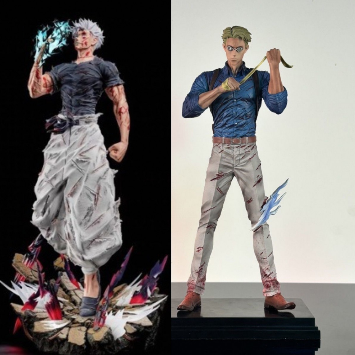 Combo of 2 Jujutsu Kaisen models: Gojo Satoru, Nanami kento
