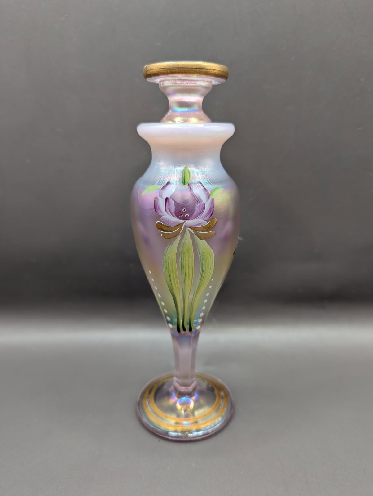 Fenton 2000 - 2005 Centennial Collection Perfume Bottle \