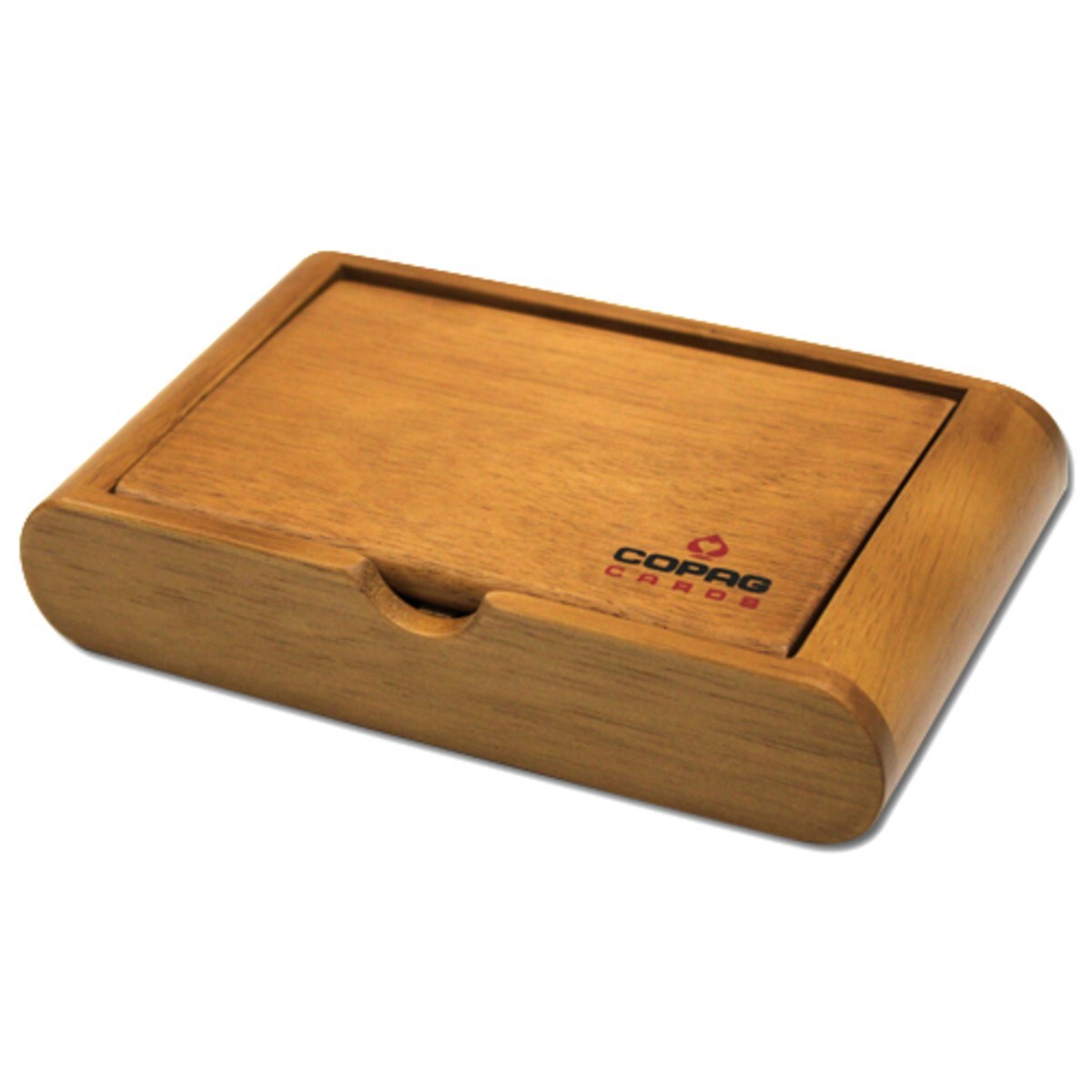 Lot of Seven (7)  Copag Wooden Card Storage Boxes for Poker and Bridge Size Card