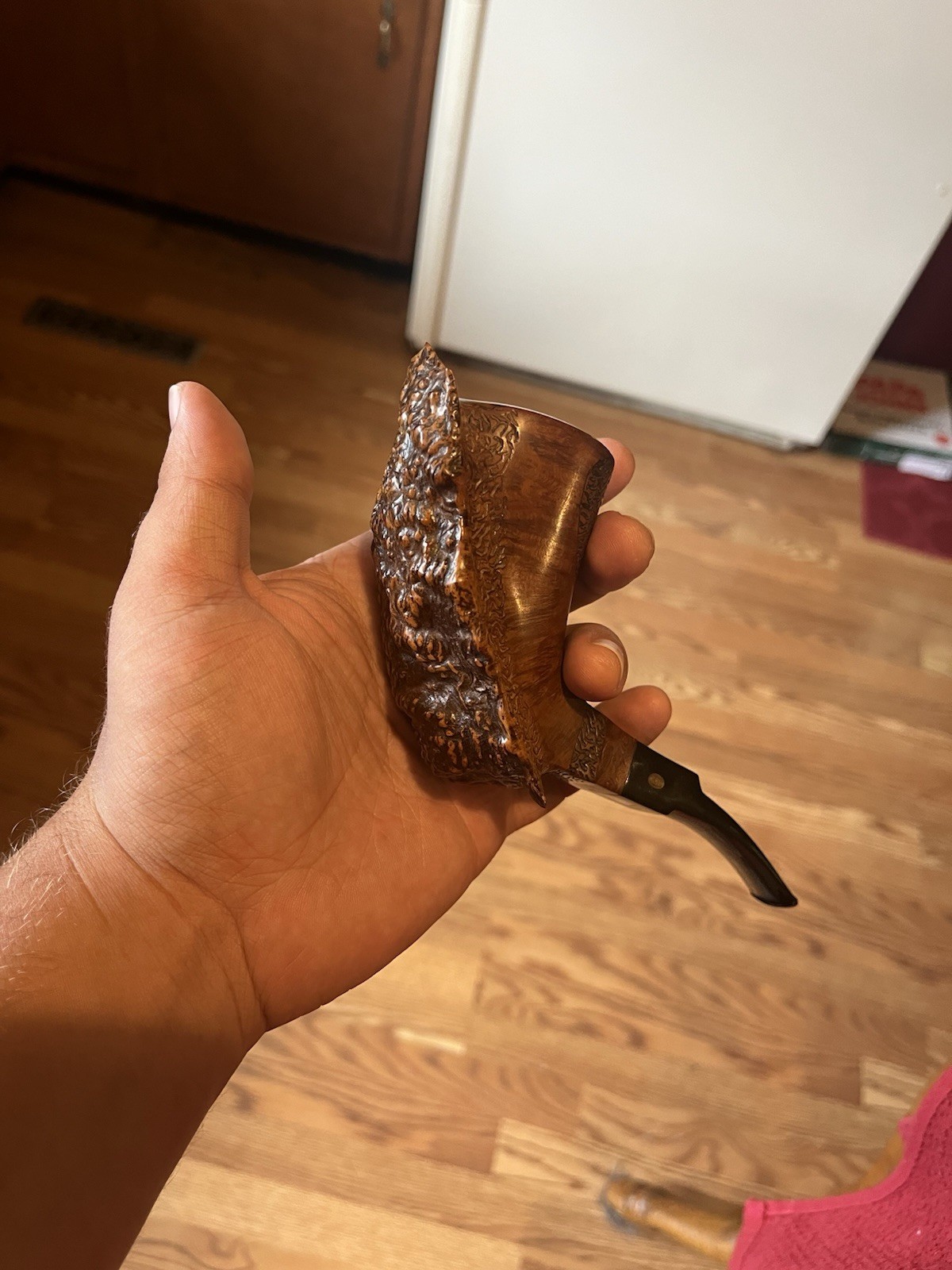 1970s GBD Unique Pipe Carved By Horry Jamieson, Excellent Condition, Rare