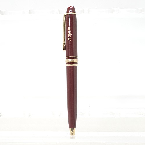 Montblanc Meisterstück Mozart Ballpoint Pen Small Bordeaux Used Montblanc Meisterstück Mozart Ballpoint Pen Small Bordeaux Used