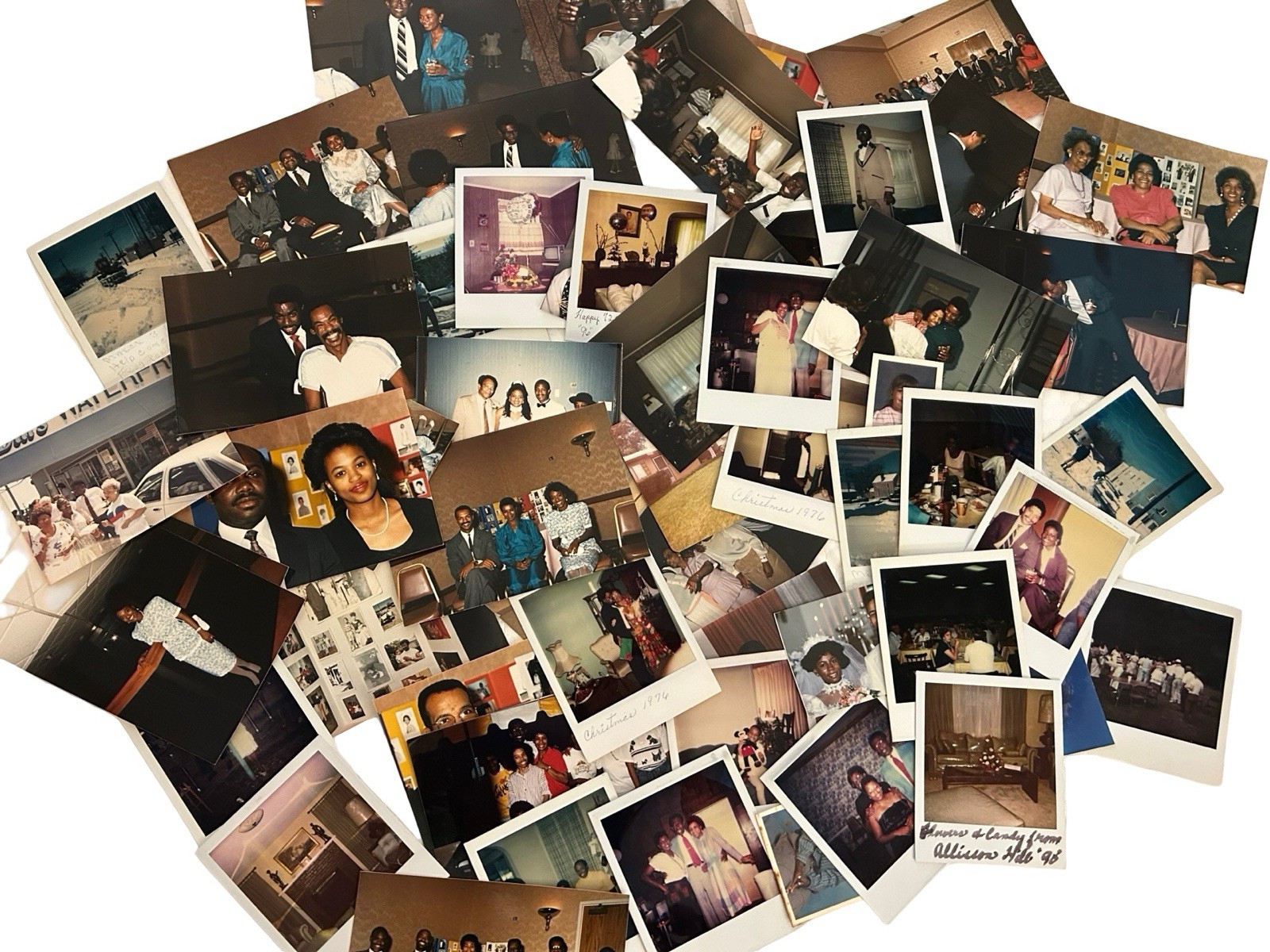Vtg 1970’s 80’s African American Party  Picture Black Photograph Photo Lot Party