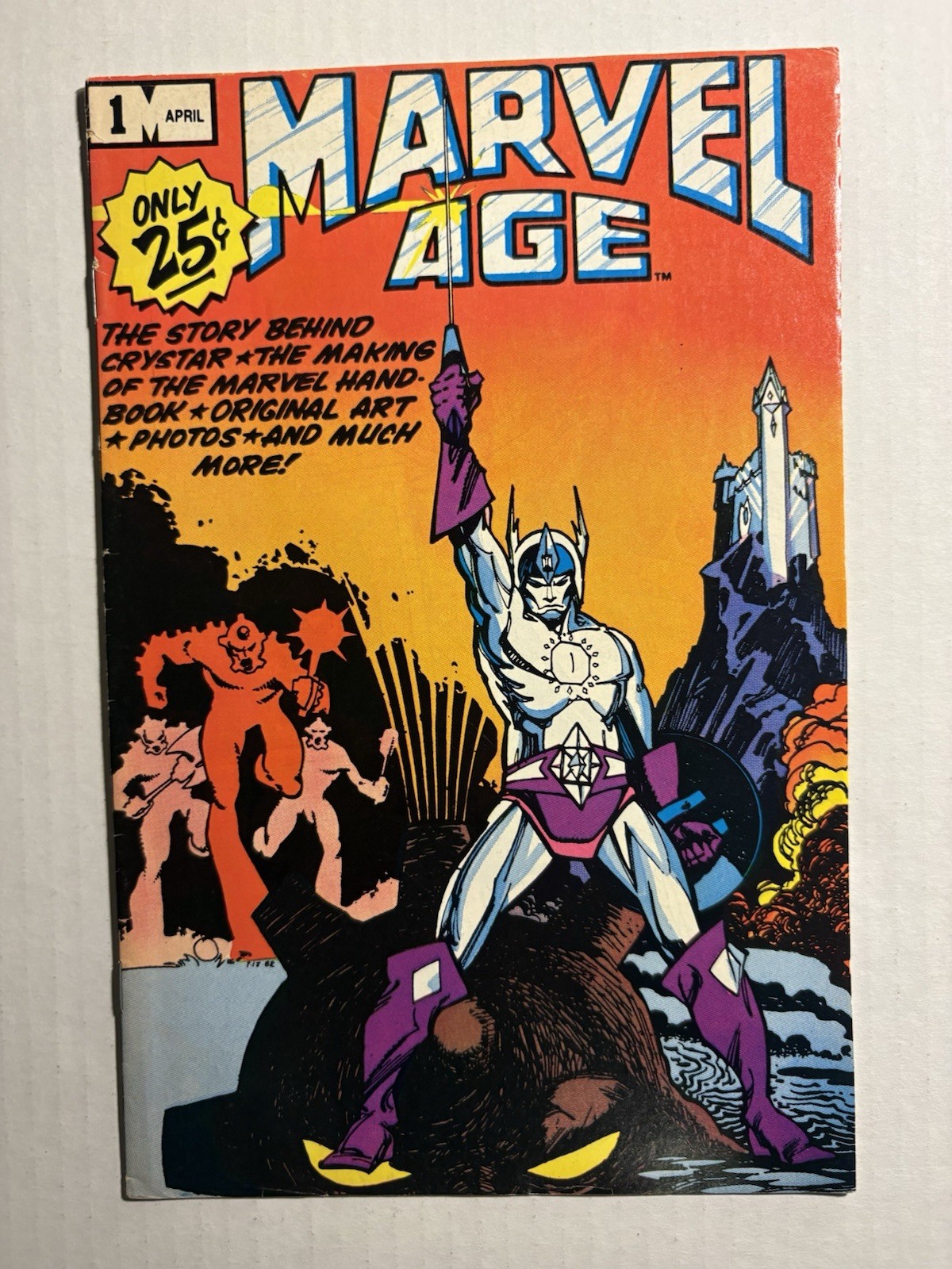 Marvel Age #1 (Marvel Comics April 1983)