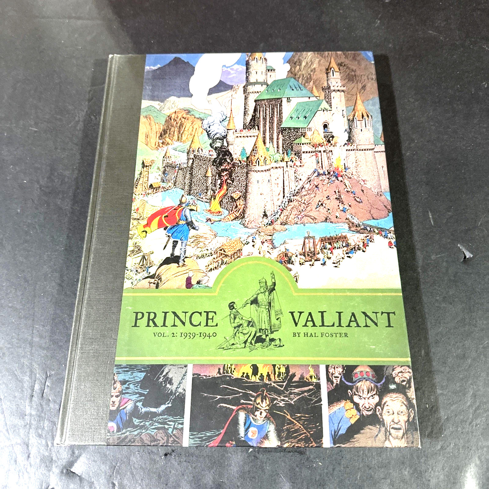 Prince Valiant Volume 2: 1939-1940 by Hal Foster - Oversized Hardcove