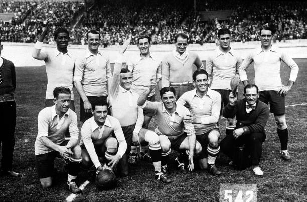1928 Olympic Games Football The Uruguay Team That Won Gold 5 Old Photo