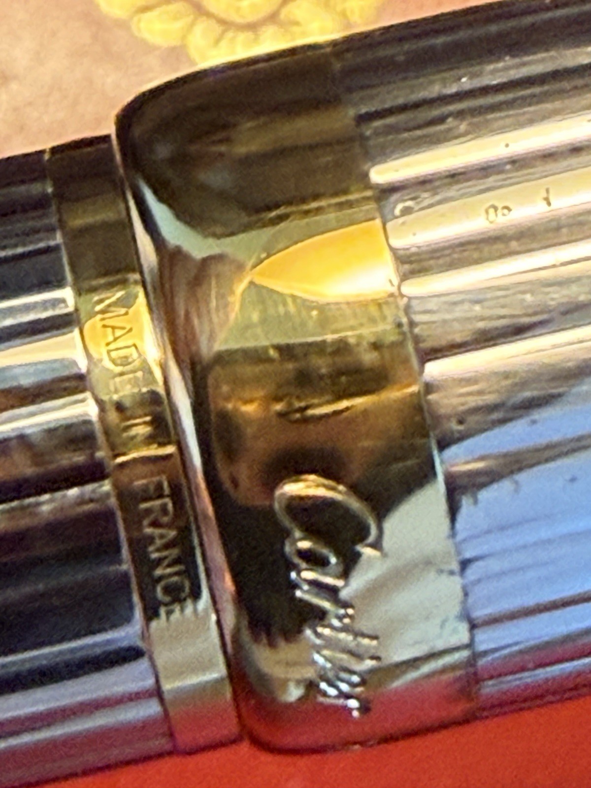 Louis Cartier Platinum and Gold Plated Ballpoint Pen | Excellent Condition