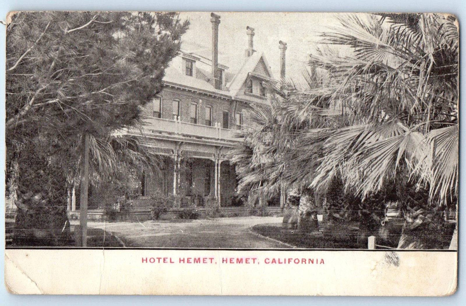 c1910\'s Hotel Hemet Building Hemet California CA Antique Unposted Postcard c1910\'s Hotel Hemet Building Hemet California CA Antique Unposted Postcard