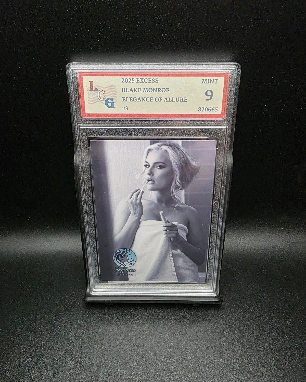 Blake Monroe #3 Elegance of Allure LCG 9 Mint eXcess Collectibles