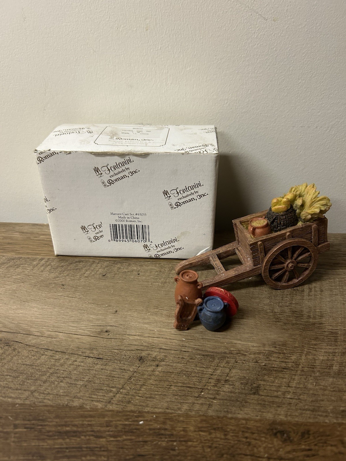 VTG NIB Fontanini Heirloom Nativity for 5