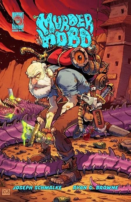 MURDER HOBO #1 - RYAN G BROWNE COVER B VARIANT