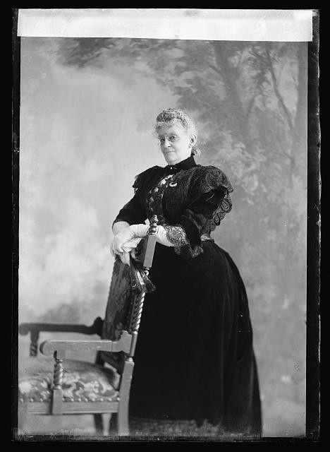 Photo:Mrs. P.C. Cheney Portrait Victorian Dress