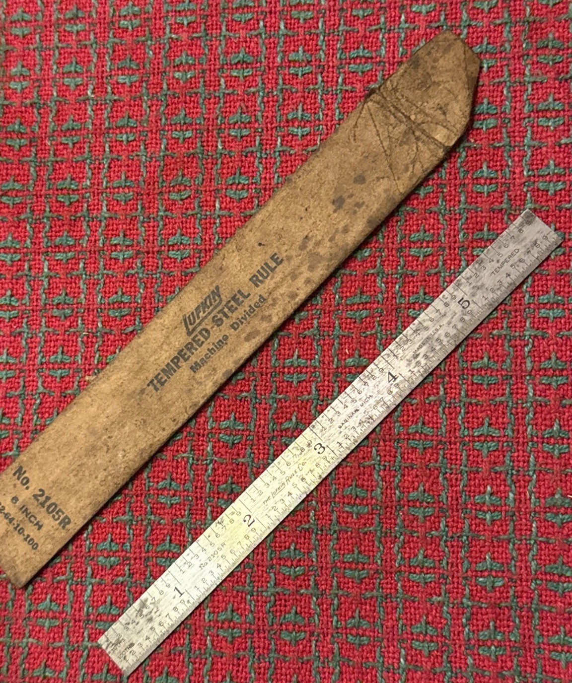 Vintage Lufkin Rule Co. USA 🇺🇸 6” Flexible Rule
