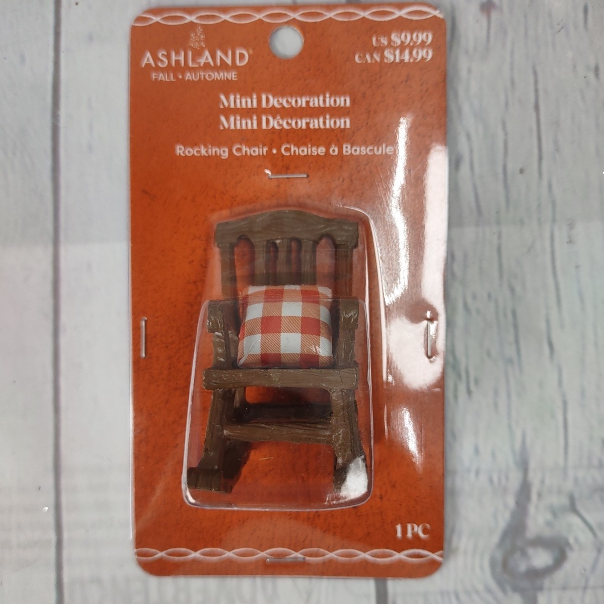 ASHLAND Rocking Chair Mini Decorations Fall Decor 2.25\