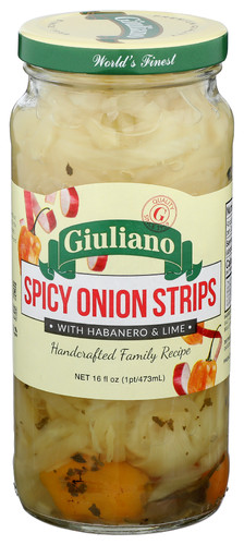 Giuliano Onion Strips Spicy Pack Of 3