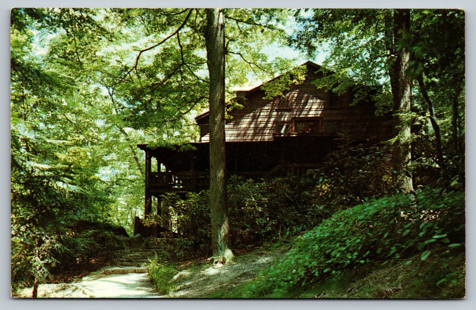 Vintage Hemlock Lodge Natural Bridge State Park Kentucky Postcard Vintage Hemlock Lodge Natural Bridge State Park Kentucky Postcard
