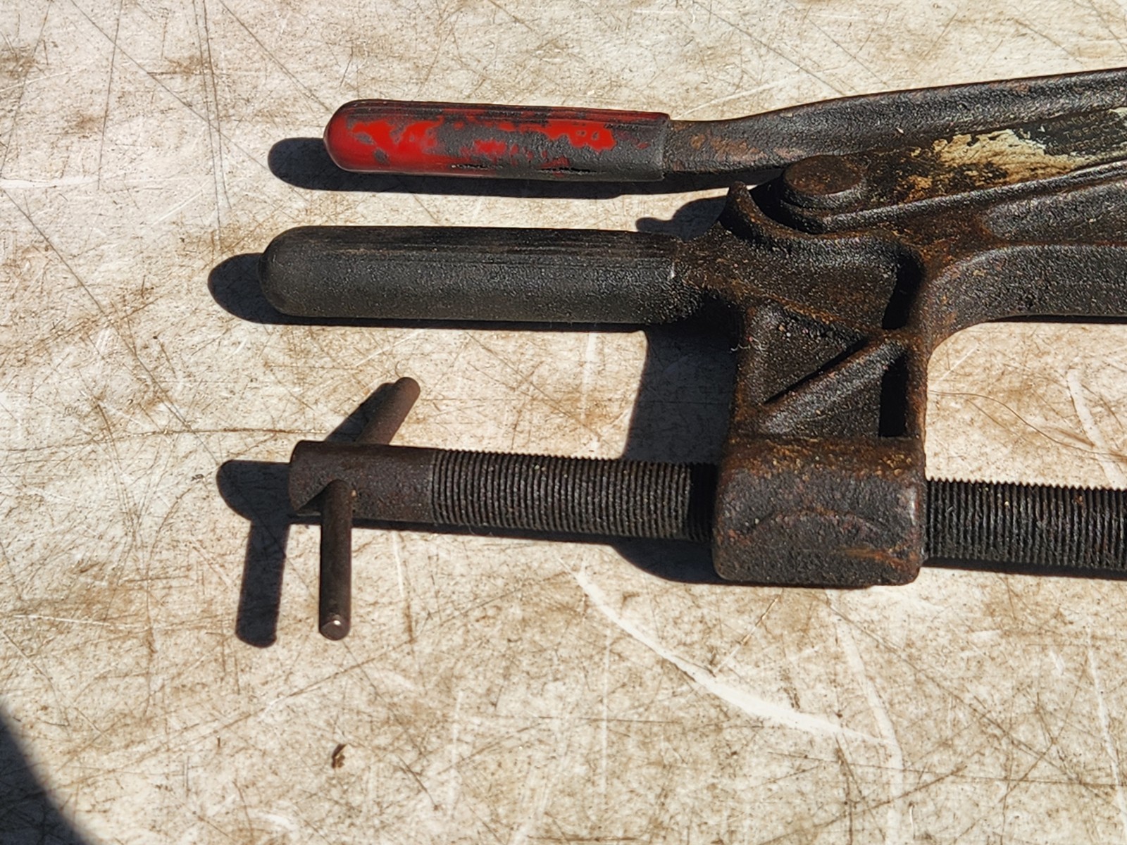 Vintage KNU-Vise Model 505  Clamping C- Clamp Klampactp