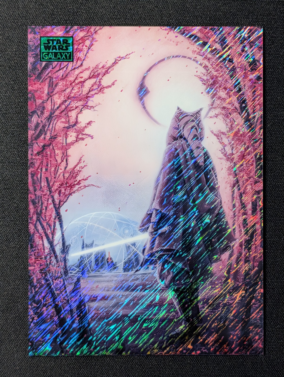 2026 Topps Chrome Star Wars Galaxy Ahsoka Tano\'s Path Green Shimmer /199