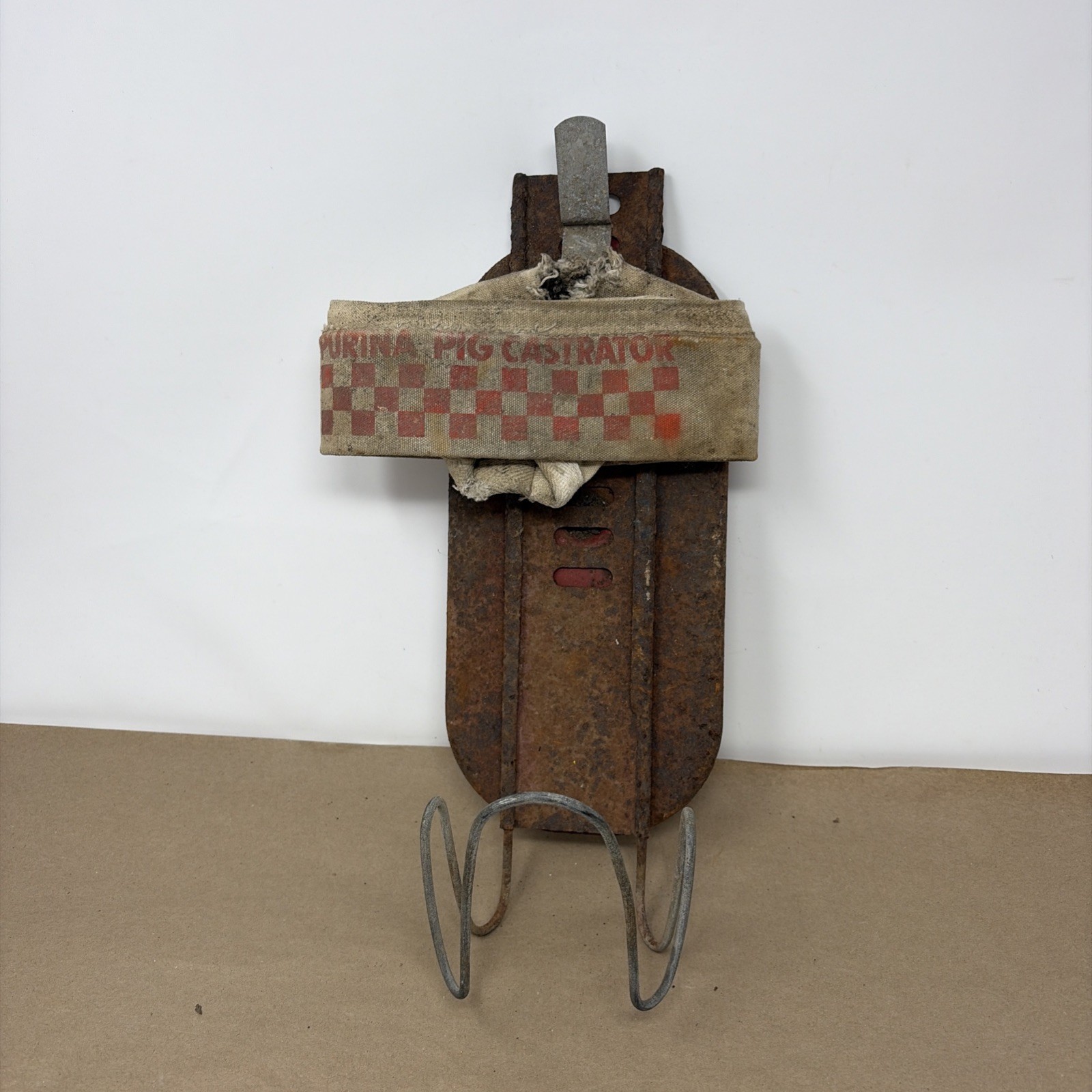 Purina feeds pig castrator vintage Purina feeds pig castrator vintage