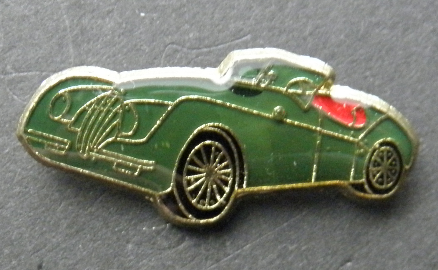 JAGUAR XK40 1955 LAPEL PIN BADGE 7/8ths inch  AUTOMOBILE CAR BRITISH