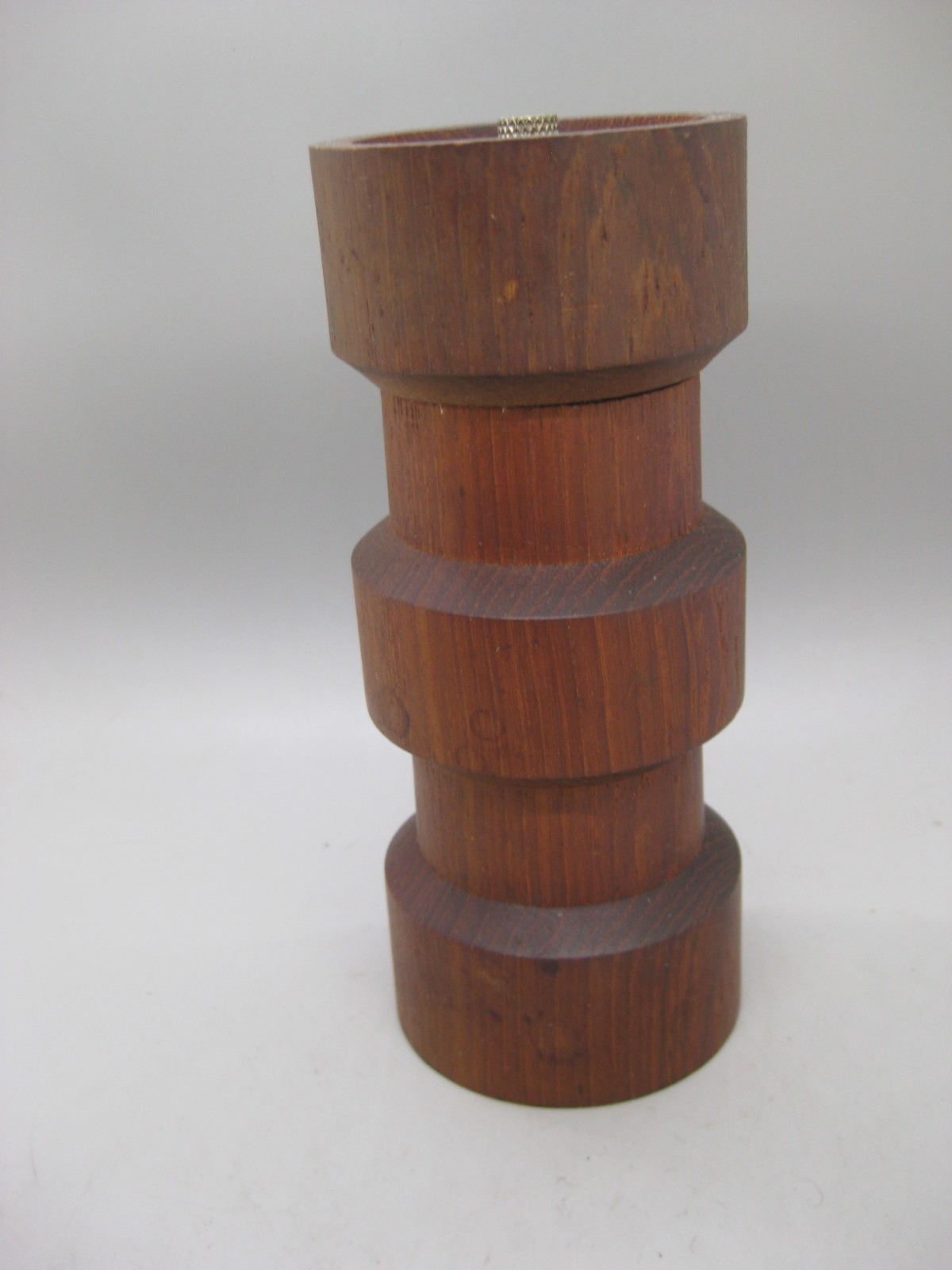 Vtg 1960's Park Green Teak Wood Pepper Mill Galatix Grinder Mid Century Dansk