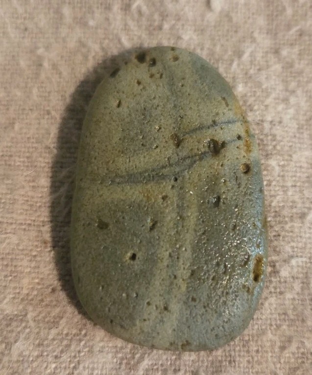 Oregon Beach Rock Mineral Natural Cross Holy Cross 1.5\