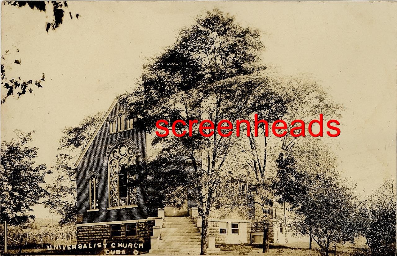 1911 RPPC PHOTO NEAR WILMINGTON CUBA OHIO \