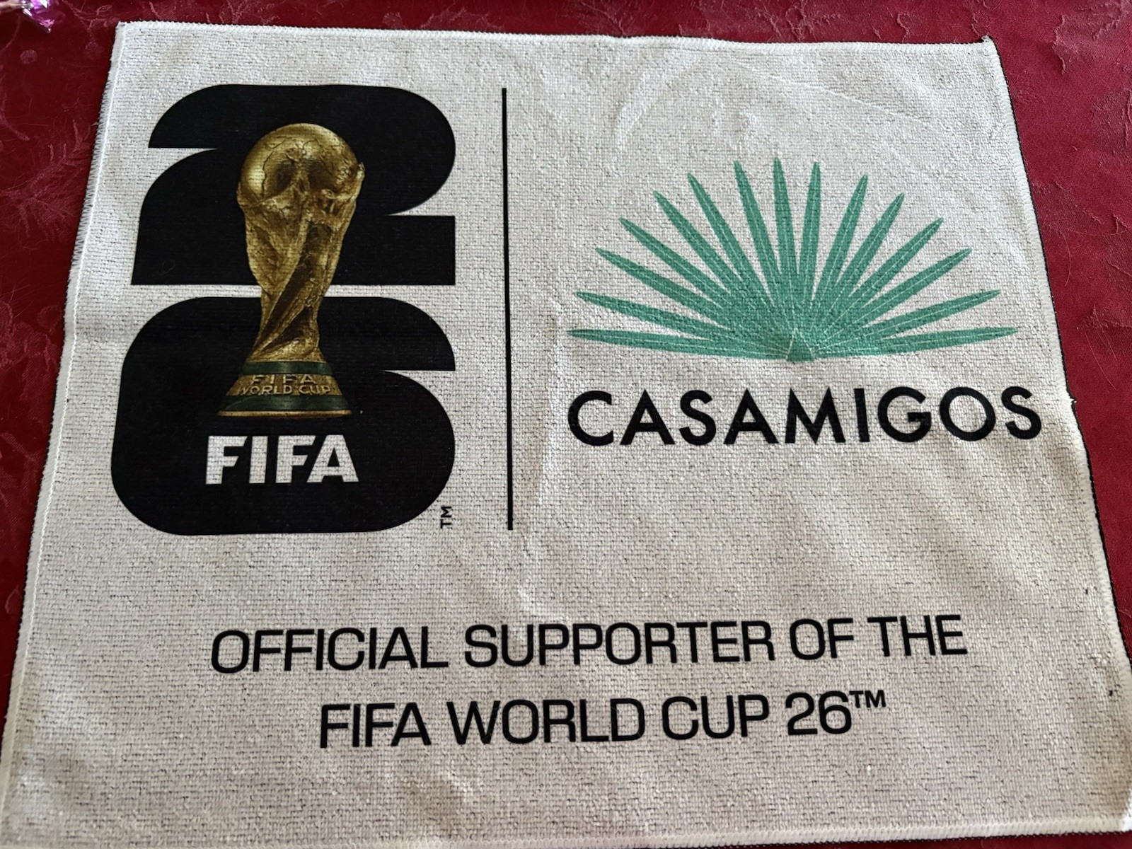 Casamigos FIFA 2026 World Cup Towel Microfiber Brand New