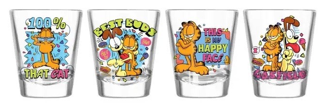 Garfield  1.5oz. Shot Glass Set