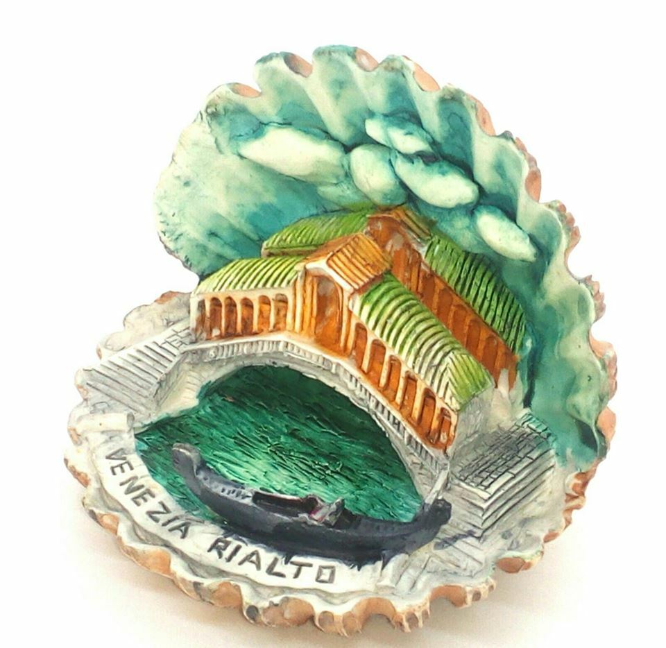 Venice Italy Rialto Bridge Souvenir Miniature Figurine, Made in Italy Venice Italy Rialto Bridge Souvenir Miniature Figurine, Made in Italy