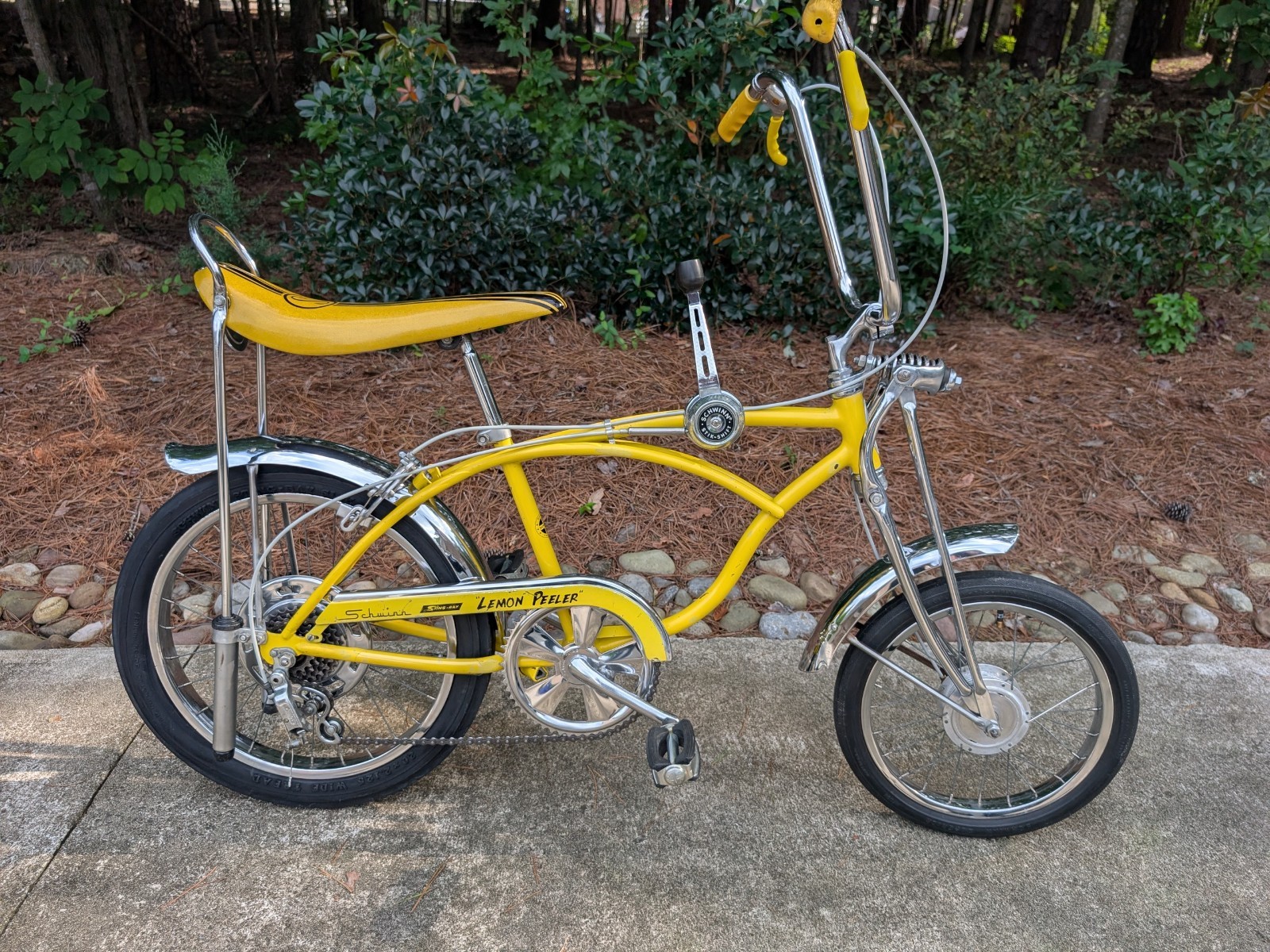 SCHWINN 1970 LEMON PEELER KRATE Bicycle 5 speed STINGRAY 20 inch Bike ORIGINAL