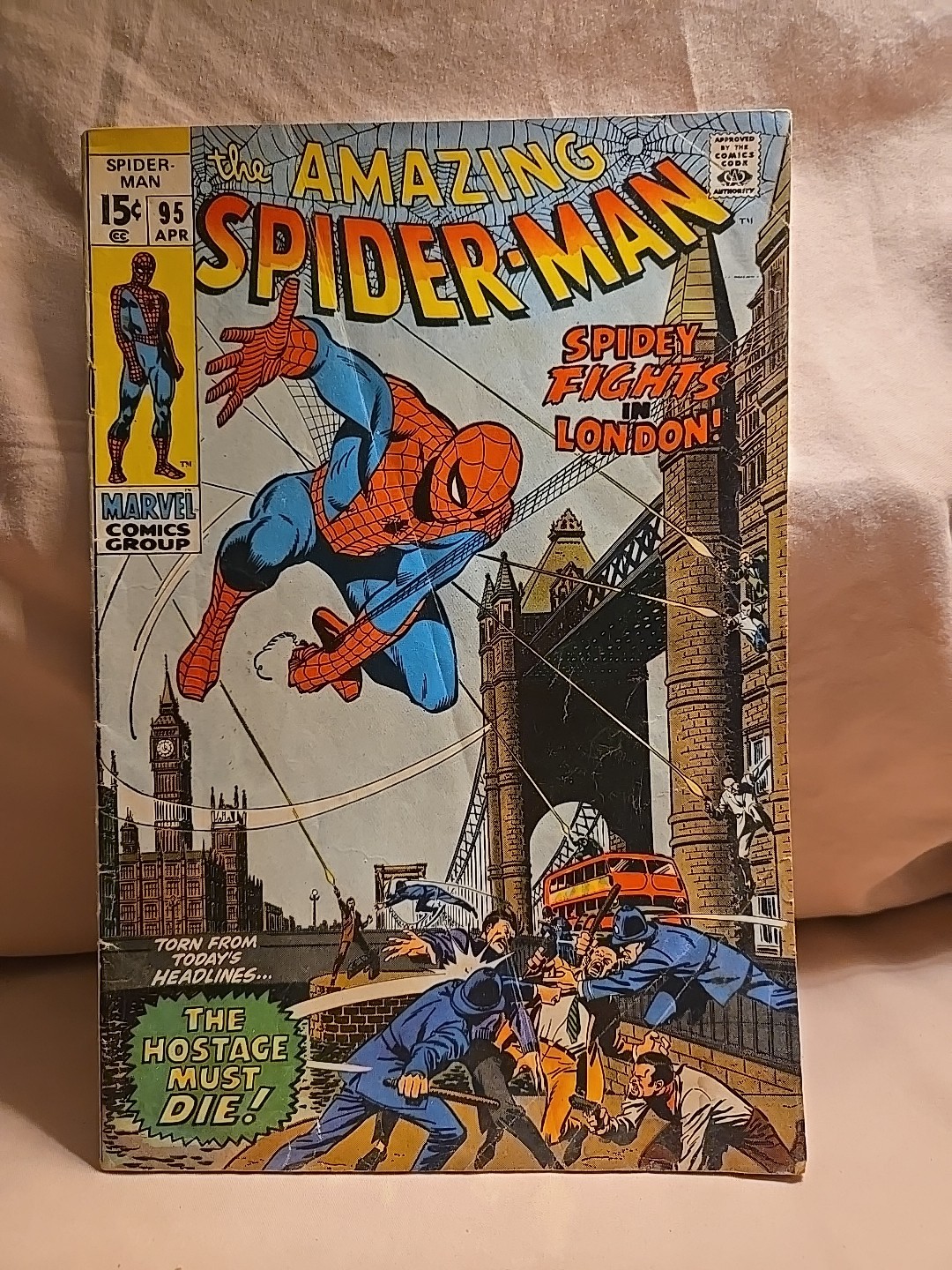 Amazing Spider-Man # 95 G Marvel Comic Book Doc Ock Goblin Lizard 14 LI3 Amazing Spider-Man # 95 G Marvel Comic Book Doc Ock Goblin Lizard 14 LI3