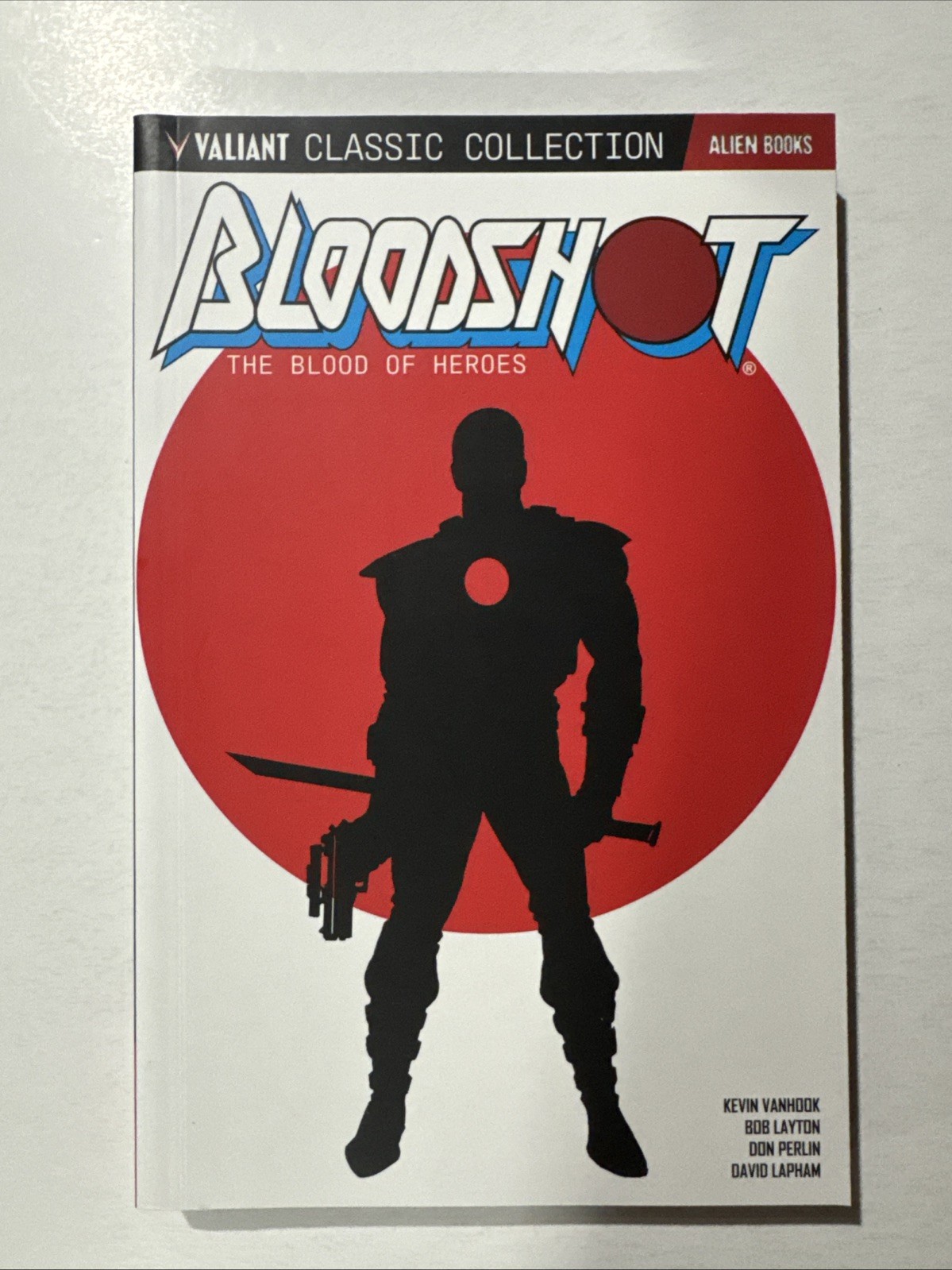 Valiant classic collection bloodshot the blood of heroes HC trade