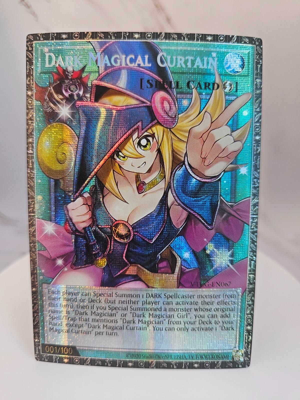 Dark Magical Curtain *ENGLISH* Grand Master Starlight Overframe Rare