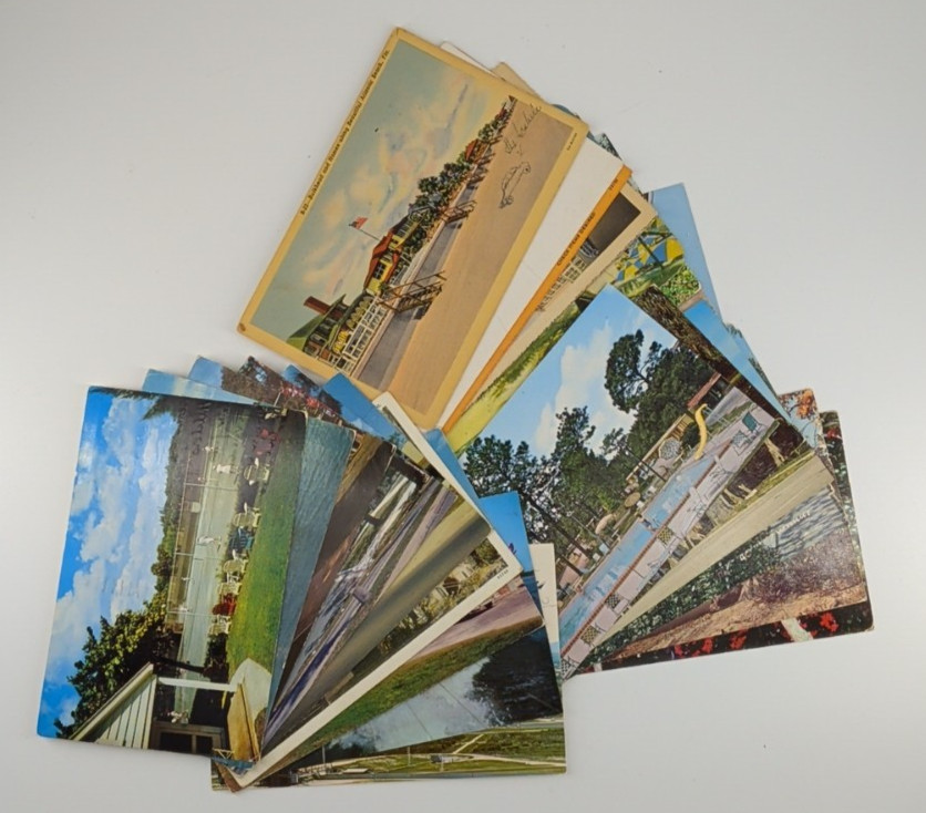 Postcards Mixed Lot Of 28 Places In Florida Landscapes Post Cards Vintage
