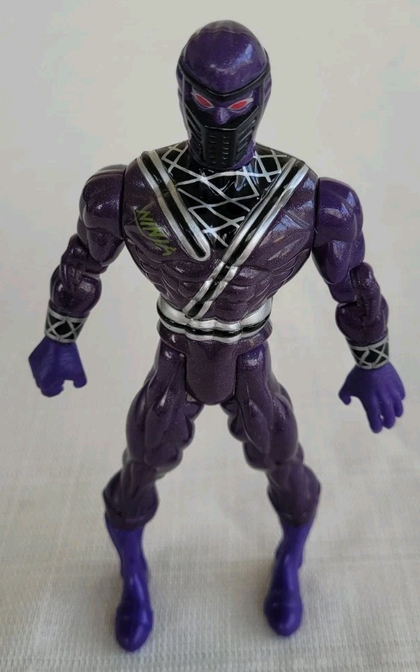 Vintage Sunco Extreme Ninjas Purple Action Figure
