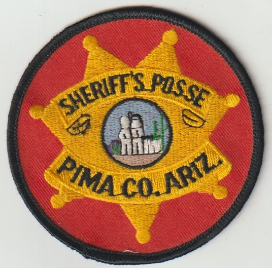Pima County Arizona Sheriff's Posse obsolete patch ship from Australia Pima County Arizona Sheriff's Posse obsolete patch ship from Australia