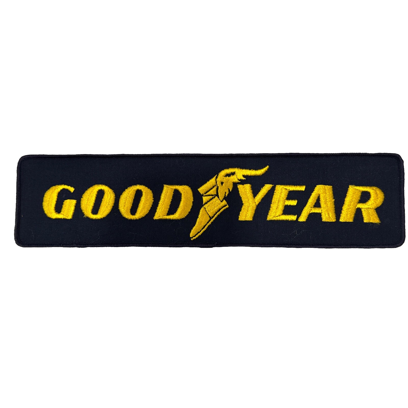 VINTAGE Goodyear Tires Large Embroidered Patch 2 7/8\