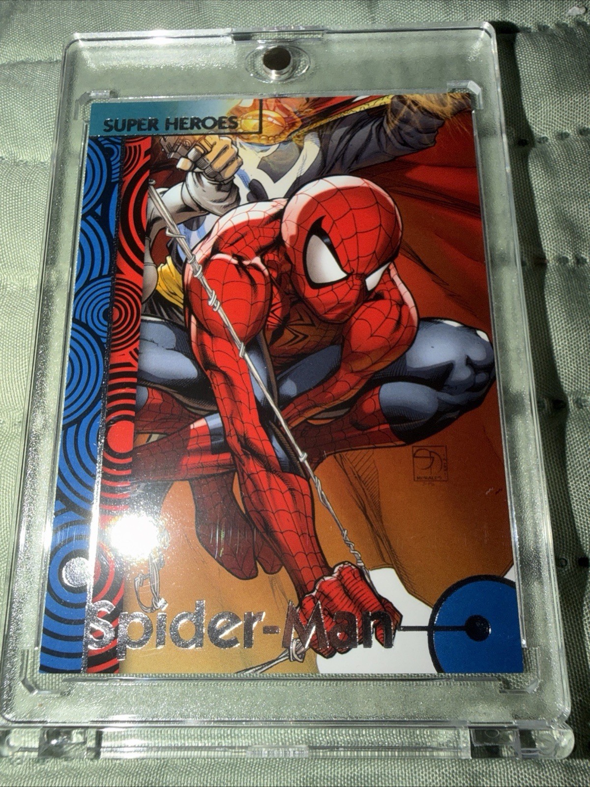 2013 MARVEL FLEER RETRO SPIDER-MAN # 40 NM-MINT RAW POP Rare