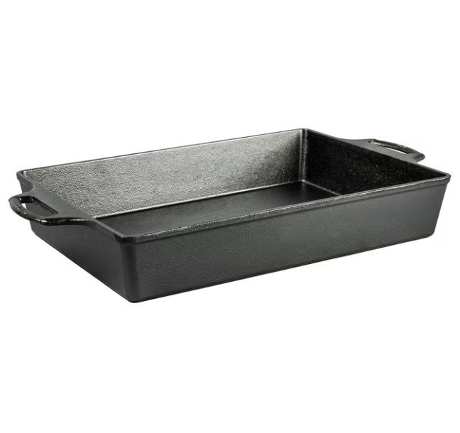 Lodge Cast Iron Seasoned Casserole Pan 9 X 13 Lodge Cast Iron Seasoned Casserole Pan 9 X 13