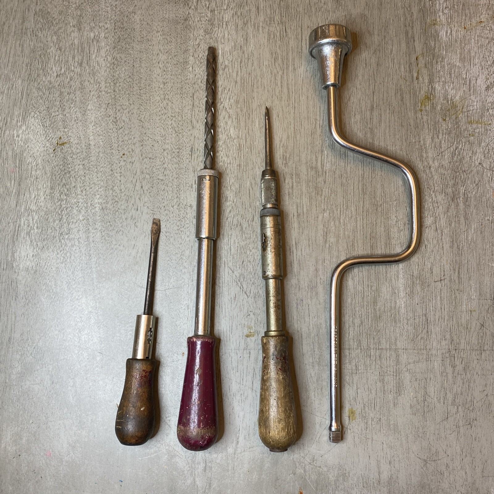 Vintage Stanley Yankee 130A 30 A  Screwdriver Push Drill Ratchet Vintage Tool