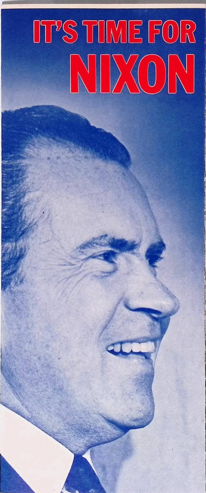 Richard Nixon 1968 Presidential Campaign Pamphlet Texas It\'s Time for Nixon