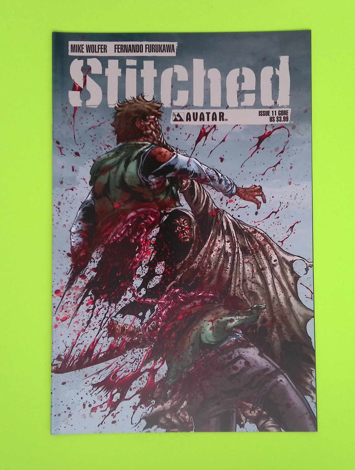 Stitched #11c 2012 Avatar Press Variant High Grade Comic Book W5-64