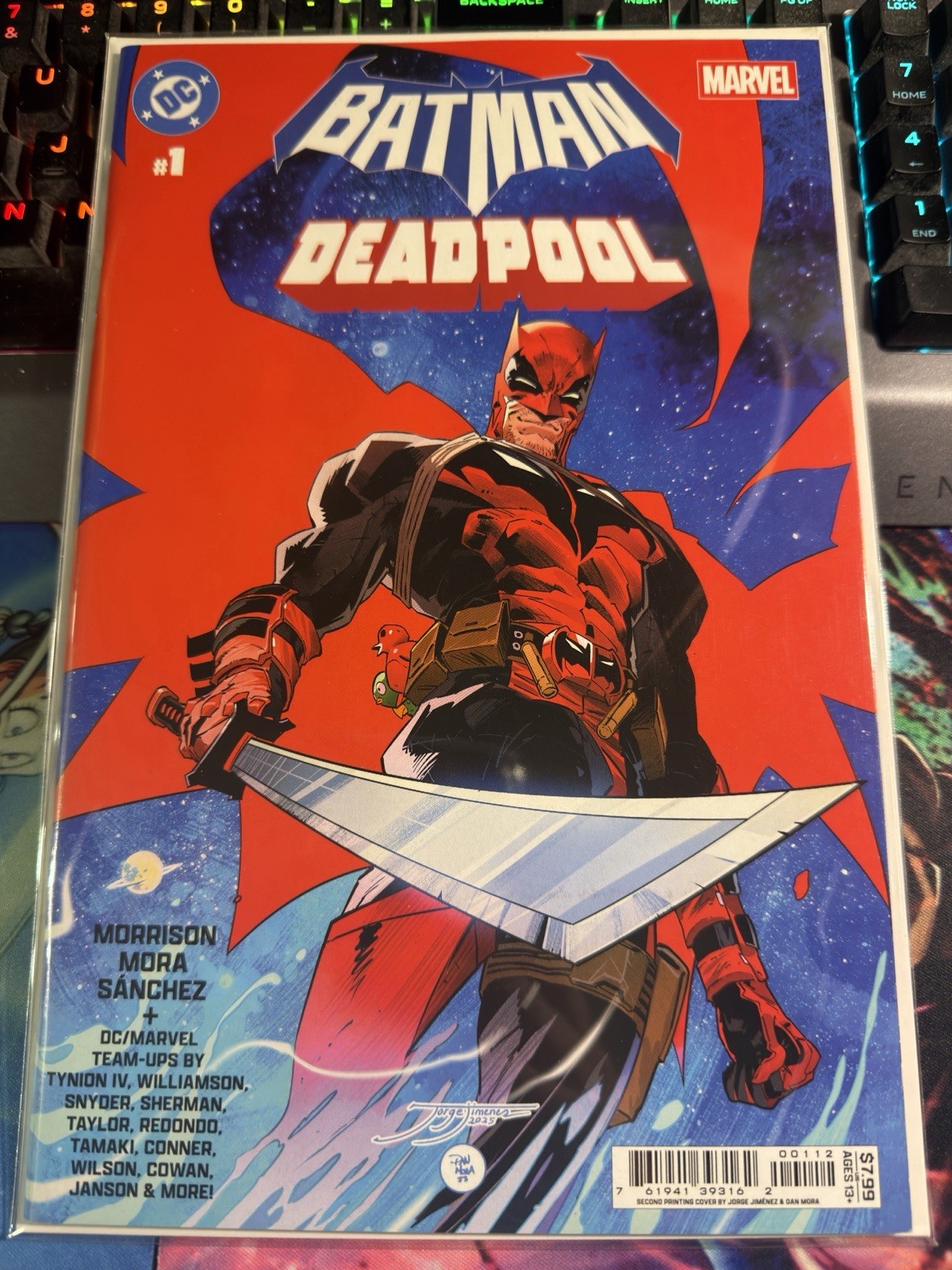 Dc Marvel Batman Deadpool #1 2nd print