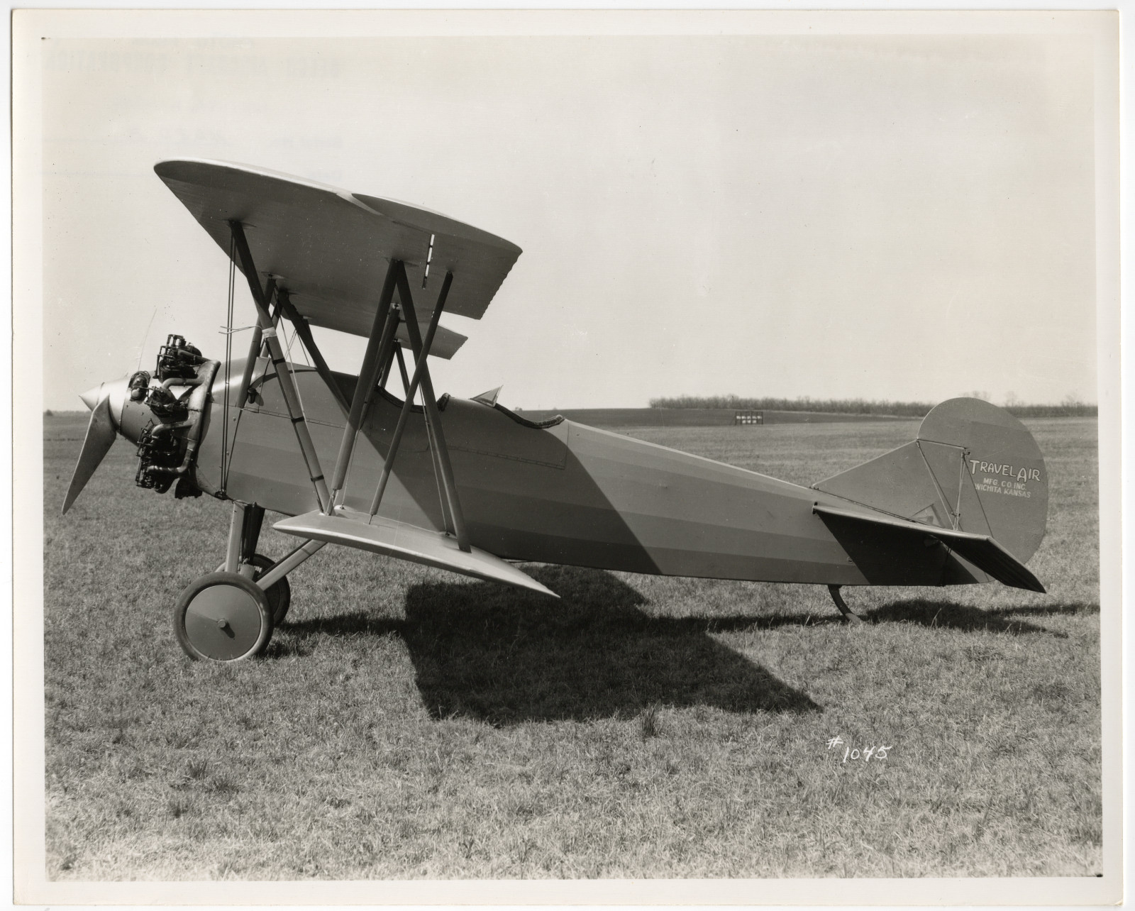 Travel Air 4000 Biplane Photo 8x10 - Wright J-4 Air Tour Champion Travel Air 4000 Biplane Photo 8x10 - Wright J-4 Air Tour Champion