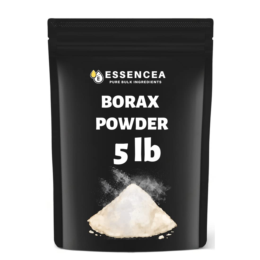 Borax Powder 5Lb Pure Bulk Ingredients | Can Be Used as Multi-Purpose Cleaner |