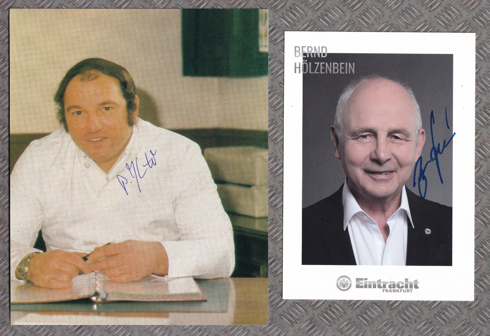 Eintracht Frankfurt ... 15 autographs of former players